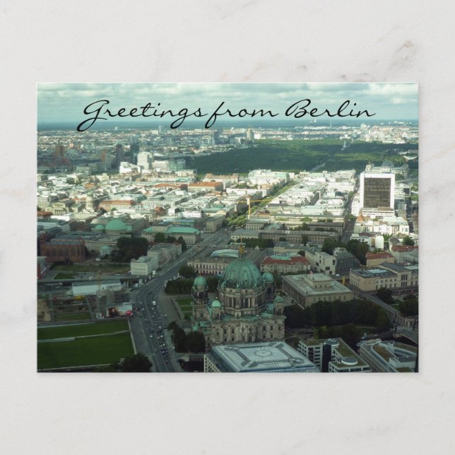 Berliner Grüße Postkarte (Vorderseite)