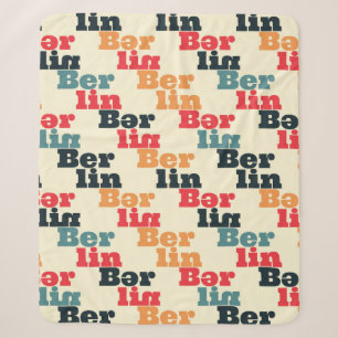 Berliner Kreativmuster Sherpadecke