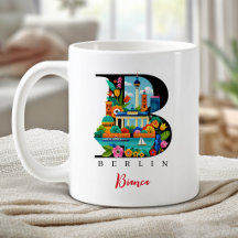 Berliner Monogramm Buchstabe B Personalisiertes Ge