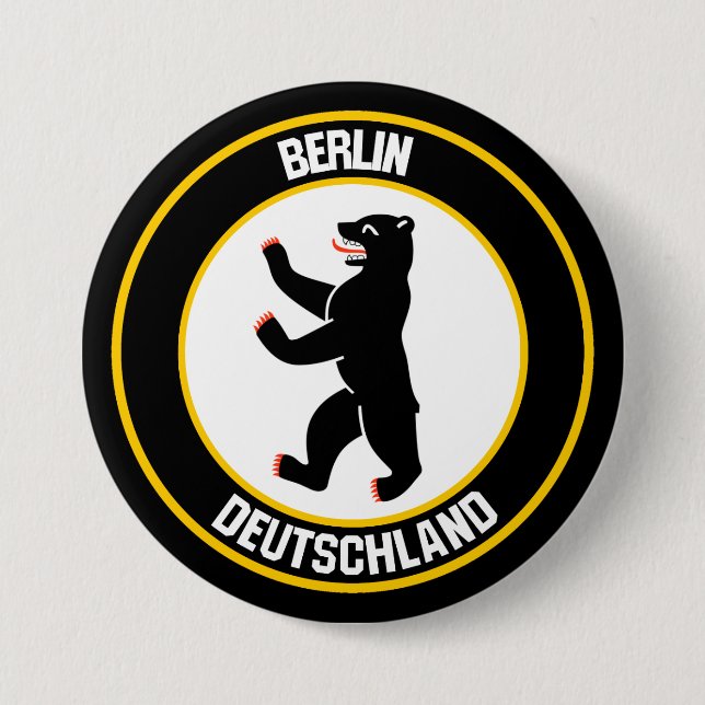 Berliner RundEmblem Button (Vorderseite)