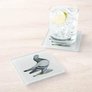 Berliner Tumbler Pigeon Blue Bar Glasuntersetzer