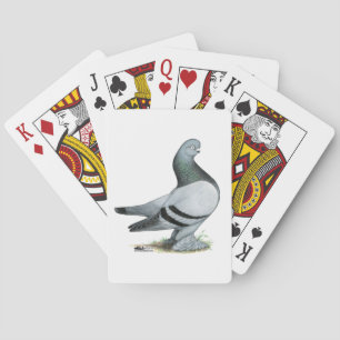 Berliner Tumbler Pigeon Blue Bar Spielkarten