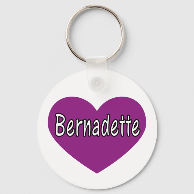 Bermadette Schlüsselanhänger (Vorderseite)