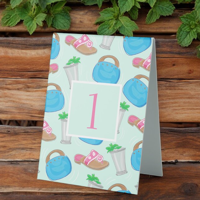 Bermuda Bag Sandals Minze Julep Preppy Tischaufsteller (Von Creator hochgeladen)