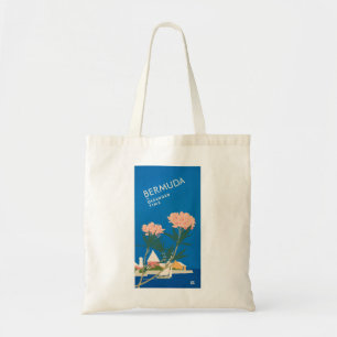 Bermuda Beach Blume Retro Vintage Reiseplaner Tragetasche