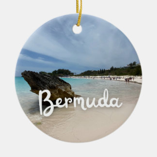 Bermuda Beach Keramik Ornament