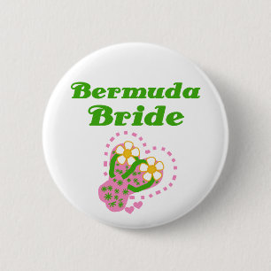 Bermuda-Braut Button