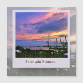 Bermuda Breeze Magnet-Karte Magnetkarte