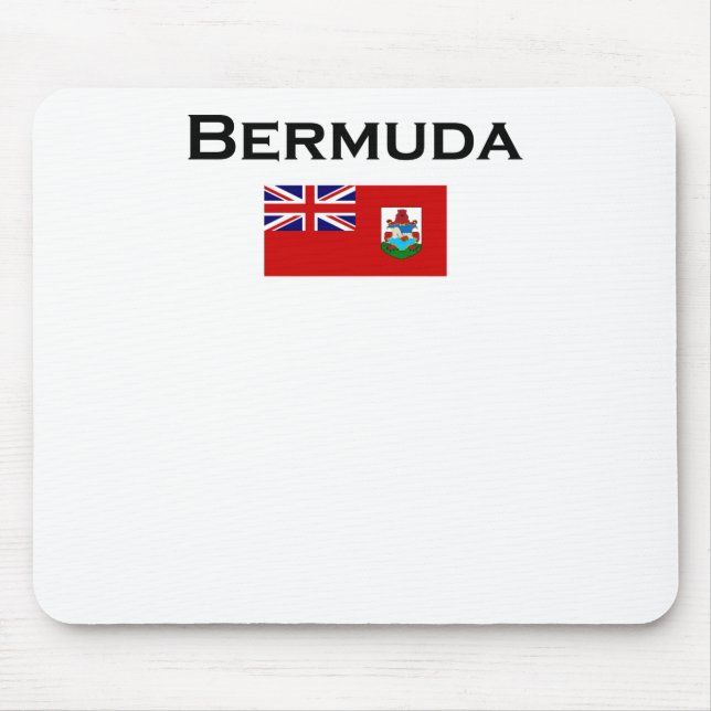 Bermuda Country Flag Light Color Mousepad (Vorne)
