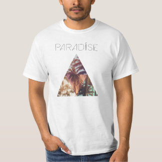 Bermuda-Dreieck-Palmen-Paradies T-Shirt
