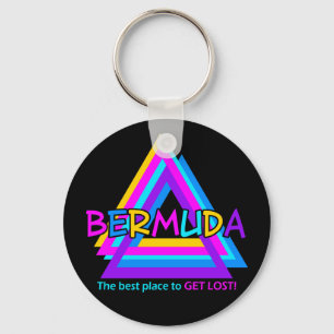 BERMUDA-DREIECK-Schlüsselanhänger Schlüsselanhänger