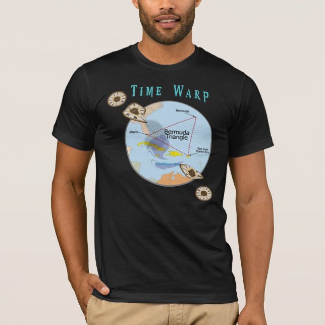 Bermuda-Dreieck-T - Shirt (Vorderseite)
