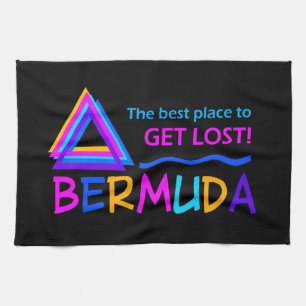 Bermuda-Dreieckgewohnheits-Geschirrtücher Küchentuch