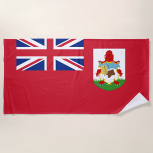 Bermuda Fahne Strandtuch