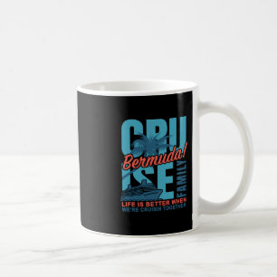 Bermuda-Familienkreuzfahrt süße passende Ozean-Tri Kaffeetasse