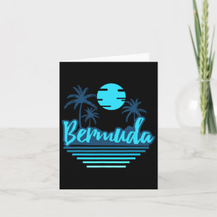 Bermuda-Familienurlaub Reise Männer Frauen Karte