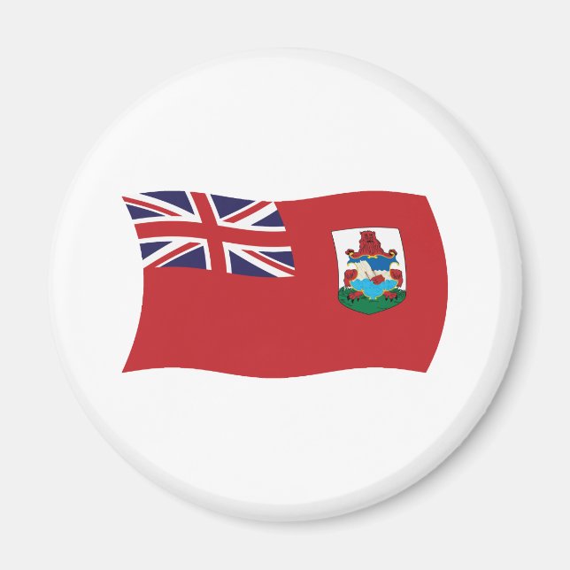 Bermuda Flag Magnet (Vorne)