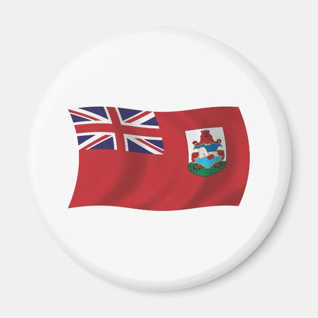 Bermuda Flag Magnet (Vorne)