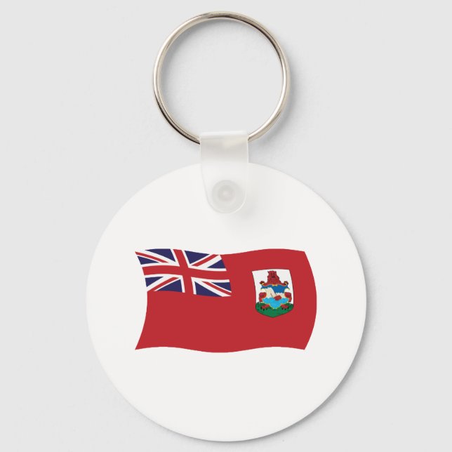 Bermuda Flag Schlüsselanhänger (Vorderseite)