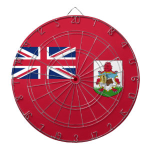 Bermuda-Flagge (Bermudian) (Karibische Inseln) Dartscheibe