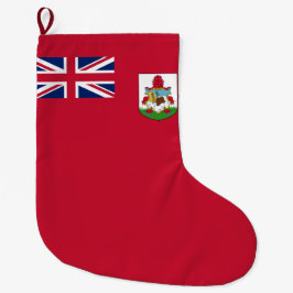 Bermuda-Flagge (Bermudian) (Karibische Inseln) Großer Weihnachtsstrumpf
