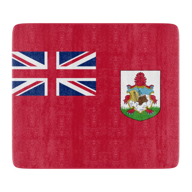 Bermuda-Flagge (Bermudian) (Karibische Inseln) Schneidebrett (Vorderseite)