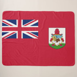 Bermuda-Flagge (Bermudian) (Karibische Inseln) Sherpadecke
