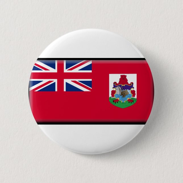 Bermuda-Flagge Button (Vorderseite)