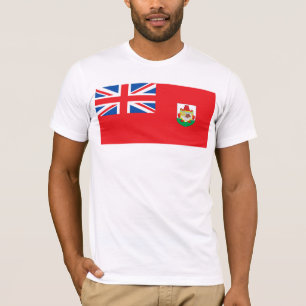 Bermuda-Flaggen-T - Shirt