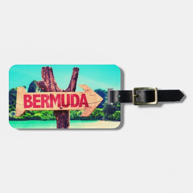 Bermuda Gepäckanhänger (Vorderseite horizontal)