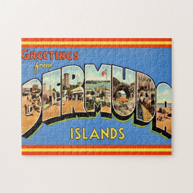 Bermuda-Grußpostkarte (Horizontal)