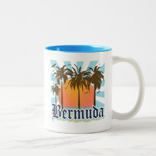 Bermuda-Insel Souvenirs Zweifarbige Tasse