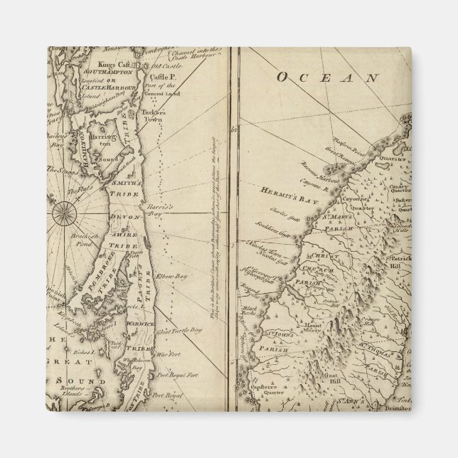 Bermuda Magnet (Vorne)