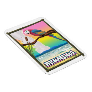 Bermuda Paraside Magnet