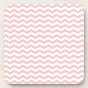 Bermuda Pink Wave Zickzack Getränkeuntersetzer