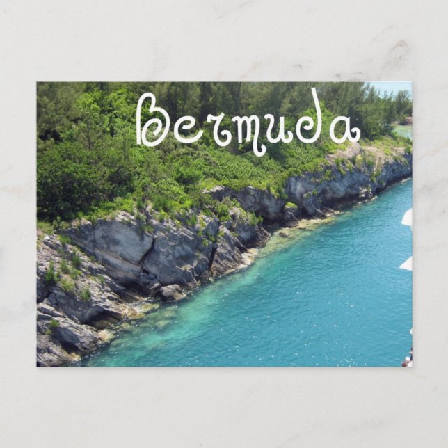 Bermuda Postkarte (Vorderseite)