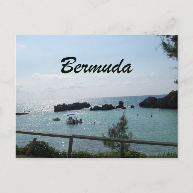 Bermuda Postkarte (Vorderseite)