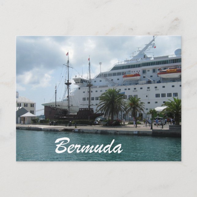 Bermuda Postkarte (Vorderseite)