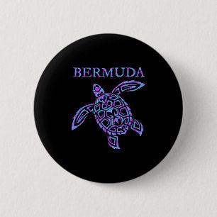 Bermuda-Seeschildkröte Mädchen Jungen Kleinkind So Button
