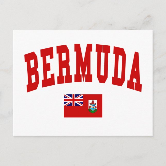 Bermuda Style Postkarte (Vorderseite)
