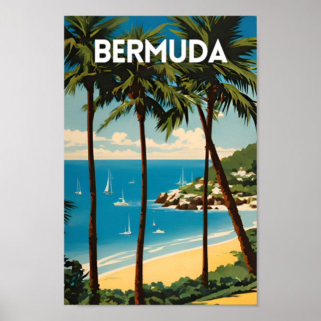 Bermuda Travel PS Poster (Vorne)