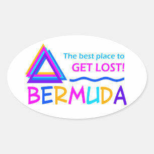 BERMUDA TRIANGLE Aufkleber