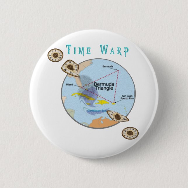 Bermuda Triangle Button (Vorderseite)