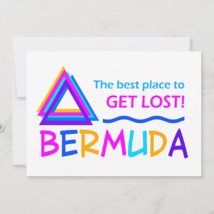 BERMUDA TRIANGLE Einladung - anpassen
