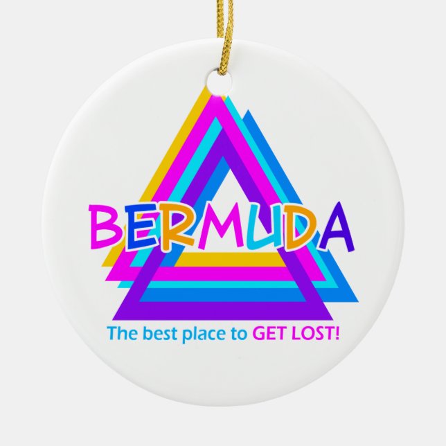 BERMUDA TRIANGLE Ornament - anpassen (Vorne)