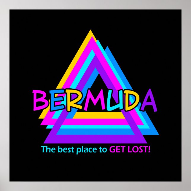 BERMUDA TRIANGLE-Plakat Poster (Vorne)