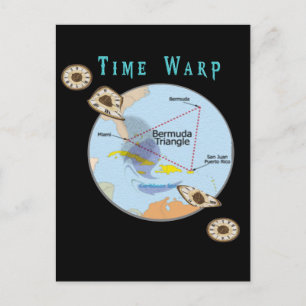 Bermuda Triangle Postkarte