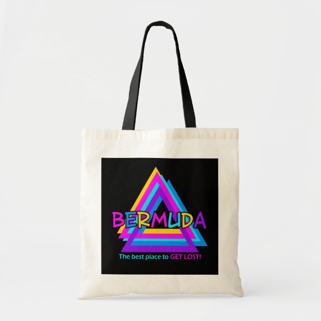 BERMUDA TRIANGLE sac - choisir style & couleur (Devant)