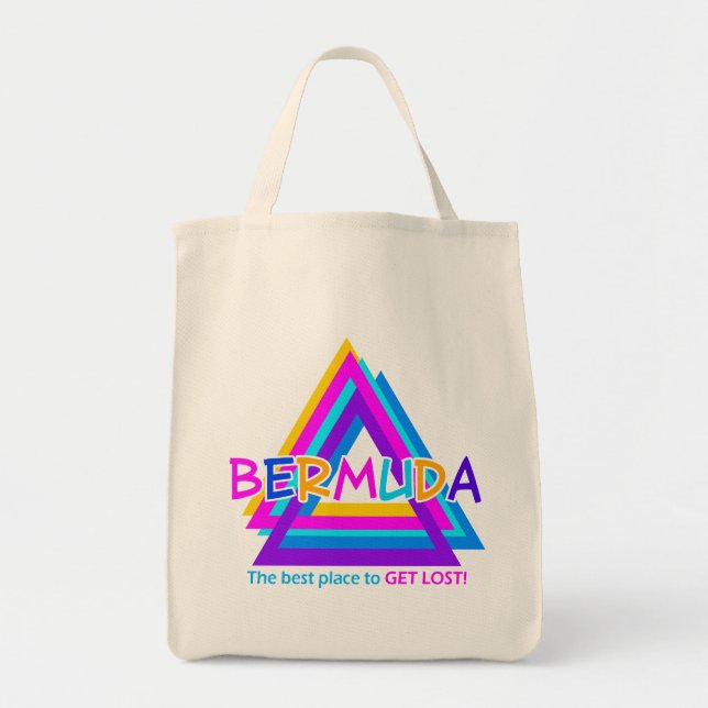 BERMUDA TRIANGLE Tasche - wählen Sie Stil & Farbe (Vorne)