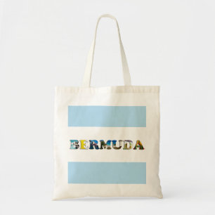 Bermuda Tropical Beach Travel Foto Tragetasche